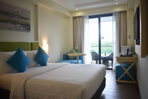 Pool View Room | Relaxing Boracay Newcoast Stay room in MCollection - Poolside Escape Near Boracay's Iconic Keyhole