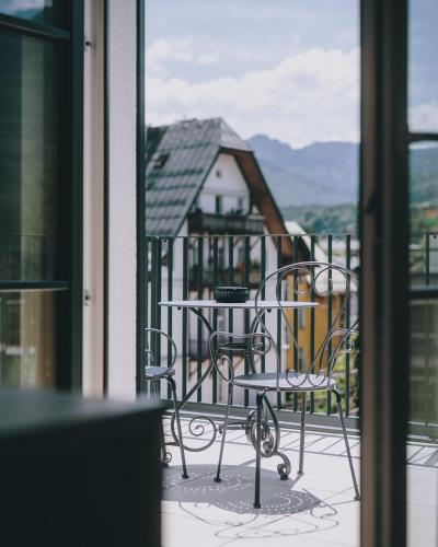 Balcony/terrace, Grand Elisabeth in Bad Ischl
