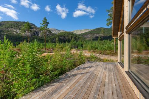 สภาพแวดล้อมโดยรอบ, Det Kosekroken – Nordic Style Holiday Home by the Fjord in วราดาล