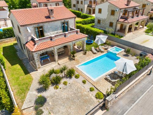 Villa with Private Pool room in Villa Serenita with heated pool