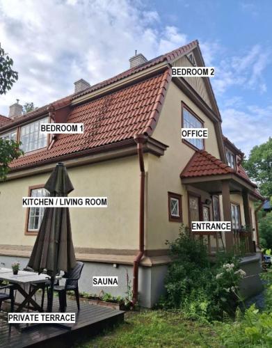 Exterior view, Villa Villu Kalamaja - 4 Level Apartment with Sauna & Terrace in Kalamaja