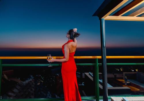 Erkély/terasz, Bloom Boutique Rishikesh Hills in Chauda Bigha