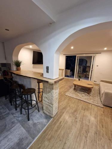 Beautiful beachfront apartment in Saint-Aygulf