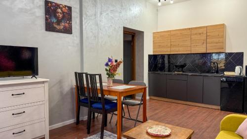 廚房, Cztery Kąty w Rynku by LibertaRent (Cztery Katy w Rynku by LibertaRent) in 瓦烏布日赫