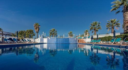 สระว่ายน้ำ, Rua do Paraiso 15 Oceanview Carvoeiro Retreat in คาร์โวเอโร ซิตี้เซ็นเตอร์