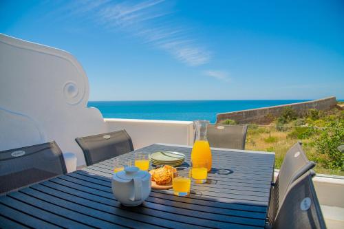 ระเบียง/ชานเรือน, Rua do Paraiso 15 Oceanview Carvoeiro Retreat in คาร์โวเอโร ซิตี้เซ็นเตอร์