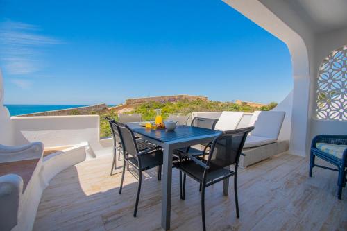 ระเบียง/ชานเรือน, Rua do Paraiso 15 Oceanview Carvoeiro Retreat in คาร์โวเอโร ซิตี้เซ็นเตอร์