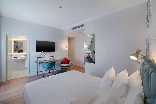 1 double bed