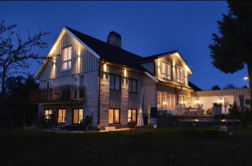 Amalias lyxiga villa in Malmen