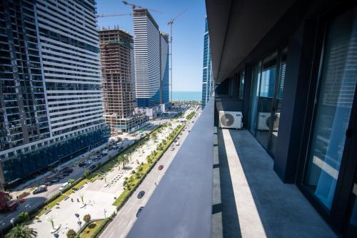 Terraza/balcón, Blue Sky Apart-Hotel Batumi in Batumi