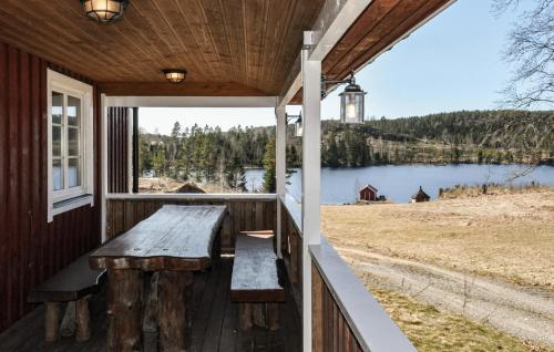 Viesnīcas āriene, Amazing Home In Ed With Lake View in Haboda
