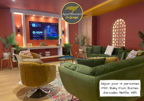 La Casa Hacienda, Hypercentre, Idéal Groupe, Terrasse - Location saisonnière - Saint-Omer