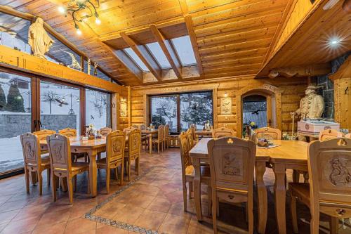 餐廳, Wellness Apartmány Viktória (Wellness Apartmany Viktoria) in 茲蒂亞爾