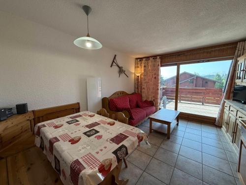 Appartement Les Saisies 6 pers avec terrasse - FR-1-293-106