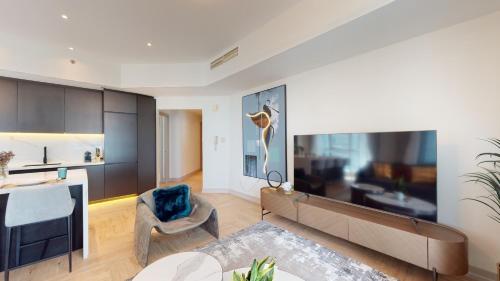 Vacationer I Glamorous 2 Bedroom I Steps from Barasti Beach I Marina Views, Dubaj (zdjęcie 8)