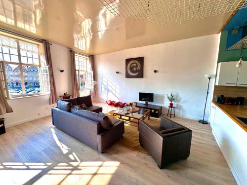 Loft T2 avec terrasse sur la Grand Place d'Arras in Arras