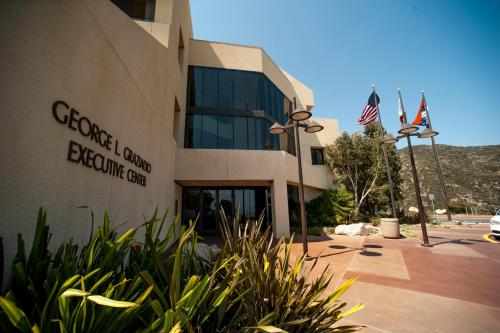 Exterior view, Villa Graziadio Executive Center at Pepperdine University in Malibu