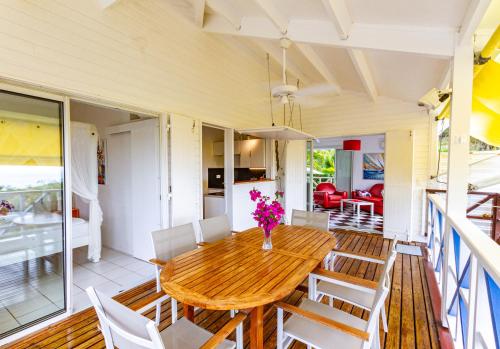 Erkély/terasz, TOUDOU DOUDOU in Deshaies