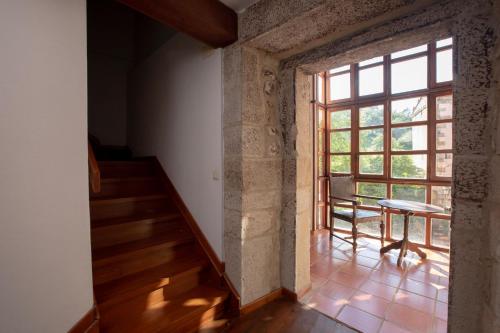Rõdu/terrass, Chapel House of Palacio de Hualle near Comillas in Valdaliga