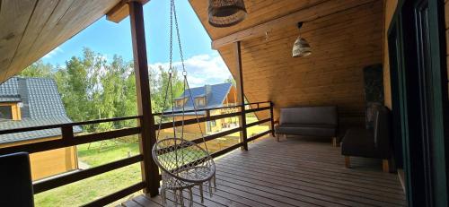 Erkély/terasz, Stacja Serwy - Dom z duszą (Stacja Serwy - Dom z dusza) in Serwy