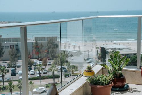Ambiente nas Imediações, Sea Breeze - Modern Marina Stay in Ashdod