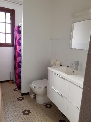 Ванна кімната, Appartement avec jardin privé (Appartement avec jardin prive) in Egletons