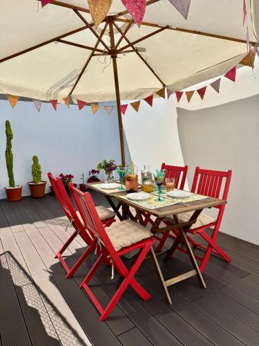 ระเบียง/ชานเรือน, Casa das Amoreiras in ริเบย์ราเซกา