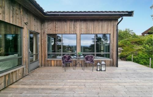 Viesnīcas āriene, 4 Bedroom Lovely Home In Dølemo in Ovre Ramse