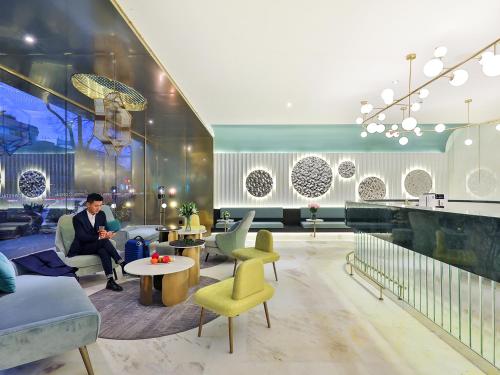 Lobby, Crystal Orange Hotel Beijing South Railway Station in Xicheng District