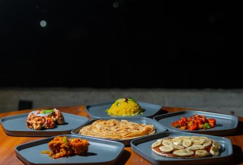 Restoran, joey's Hostel in Agra