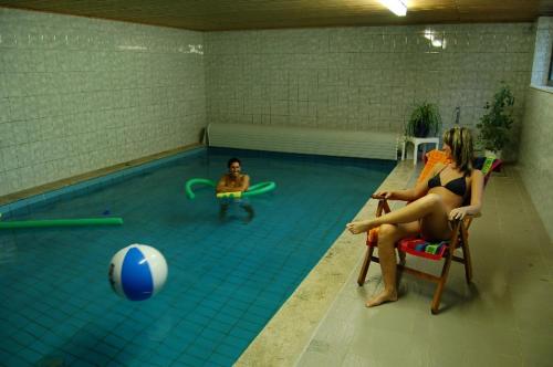 Swimming pool, Reiterlandhof in Lichtenfels-Sachsenberg