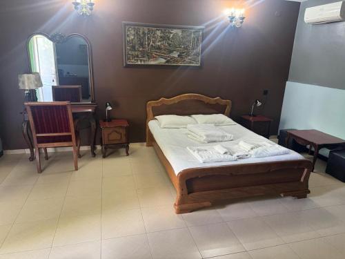 1 double bed