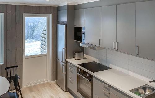 Kitchen, Nice Home In Branas With Sauna in Branas