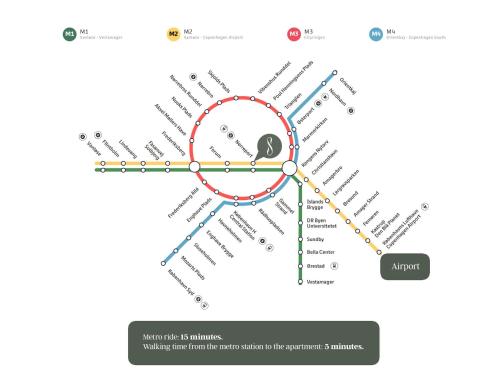 Hyggelig and spacious 4-bedroom apartment in the heart of Copenhagen - image 5