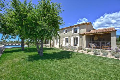 Viesnīcas āriene, Villa Les Escapades d'Adrien, piscine, climatisation in La Motte-Dʼaigues