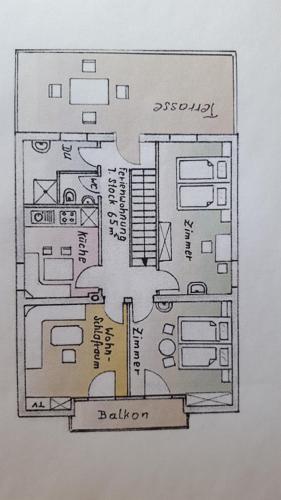 Apartment with Balcony and Terrace First Floor