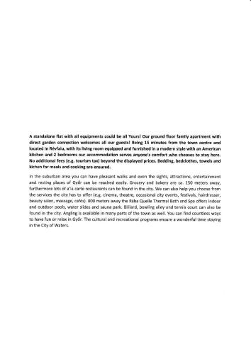  Malomsok Apartman in Győr