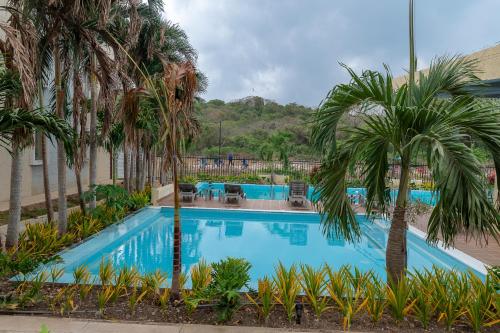 Apartment with a Pool and Parking 2Bed in Cartagen