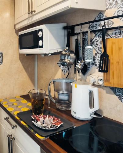 Apartment with terrace and barbecue area
