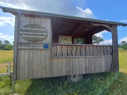 Létesítmények, Ferienwohnung Schäfer am Nationalpark Kellerwald (Ferienwohnung Schafer am Nationalpark Kellerwald) in Frankenau városközpont