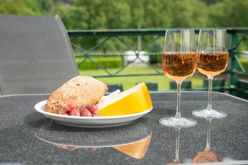 陽台/露台, Ferienwohnung Ketter Wein & Urlaub in 克羅夫