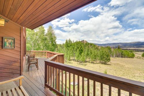 Private 5 Acres w/ Mtn Views: Park County Cabin! in Tarryall Mountain