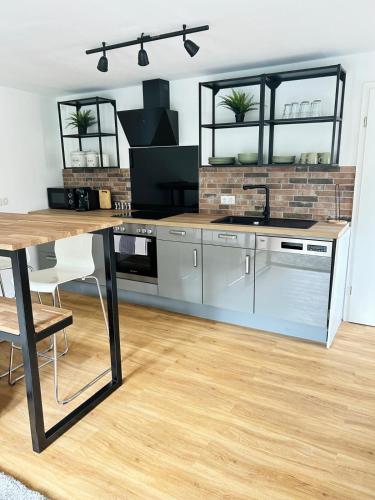 virtuve, Modern Wohnung in der Nähe von Koblenz (Modern Wohnung in der Nahe von Koblenz) in Urbar (Mayen-Koblenz)