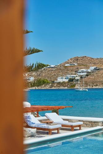 Úszómedence, Mykonos Waves Hotel in Agio Ioannis