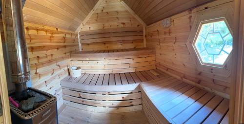 Sauna, Domek Harmony Park in Sochocin