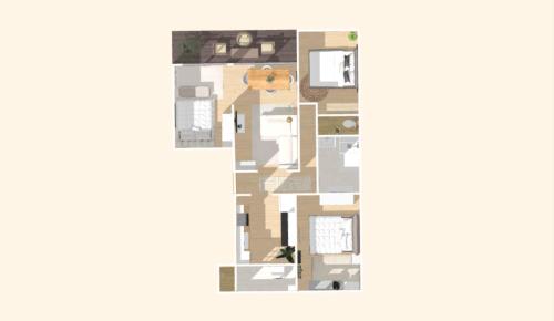 4- rooms appart 80m2 parking, Nice (photo 2)