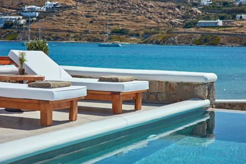 Kilátás, Mykonos Waves Hotel in Agio Ioannis