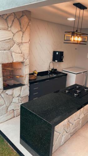 廚房, WA Espaco e Lazer in 巴巴里亞