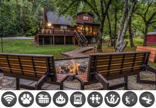 Pure & Simple cabin in Pittman Center