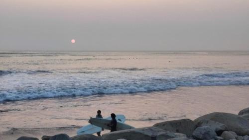 Frente al mar, Vista panorámica, Huanchaco